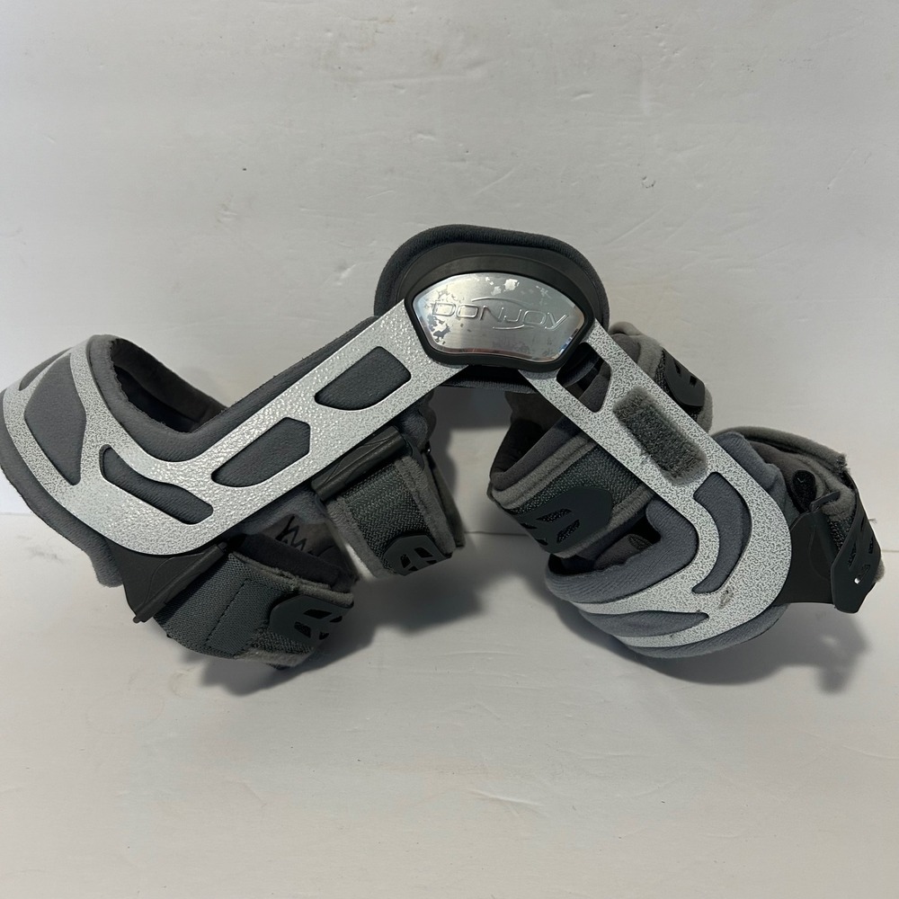 Donjoy OA Large Nano Knee Brace Left Medial Gray Magnesium Frame Support